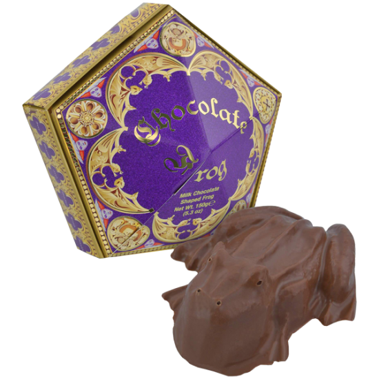 Harry Potter - Chocolate Frog - with authentic film packaging on sale