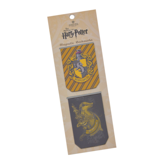 Harry Potter - Hufflepuff Magnetic Bookmarks on sale
