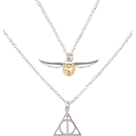 Harry Potter - Double Charm Necklace on sale