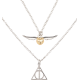 Harry Potter - Double Charm Necklace on sale