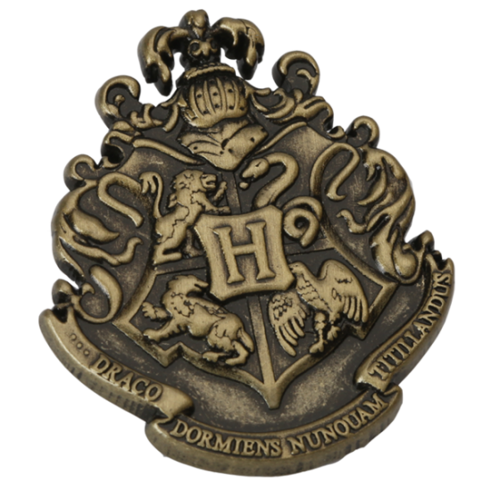 Harry Potter - Hogwarts Pin Badge on sale