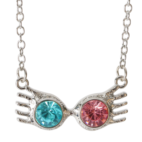 Harry Potter - Luna's Spectrespecs Pendant Necklace on sale