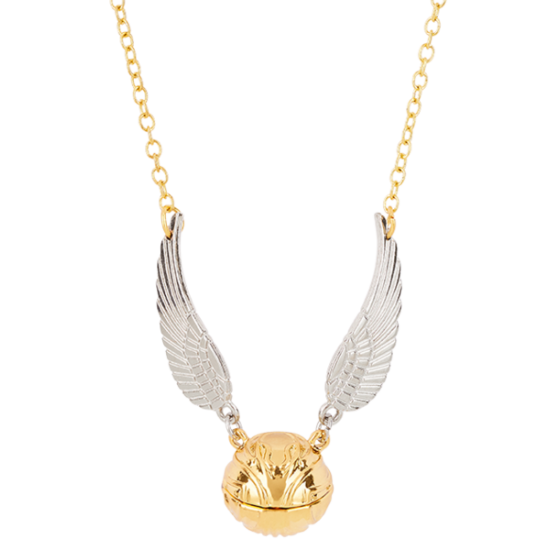 Harry Potter - The Golden Snitch Pendant Necklace on sale