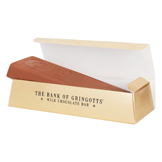 Harry Potter - Milk Chocolate Gringotts Gold Bar on sale