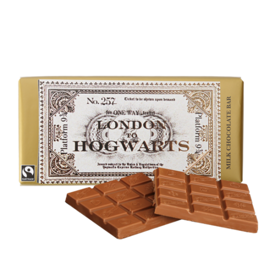 Harry Potter - Hogwarts Express Ticket Chocolate Bar on sale