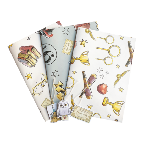 Harry Potter Wrapping Paper Set on sale